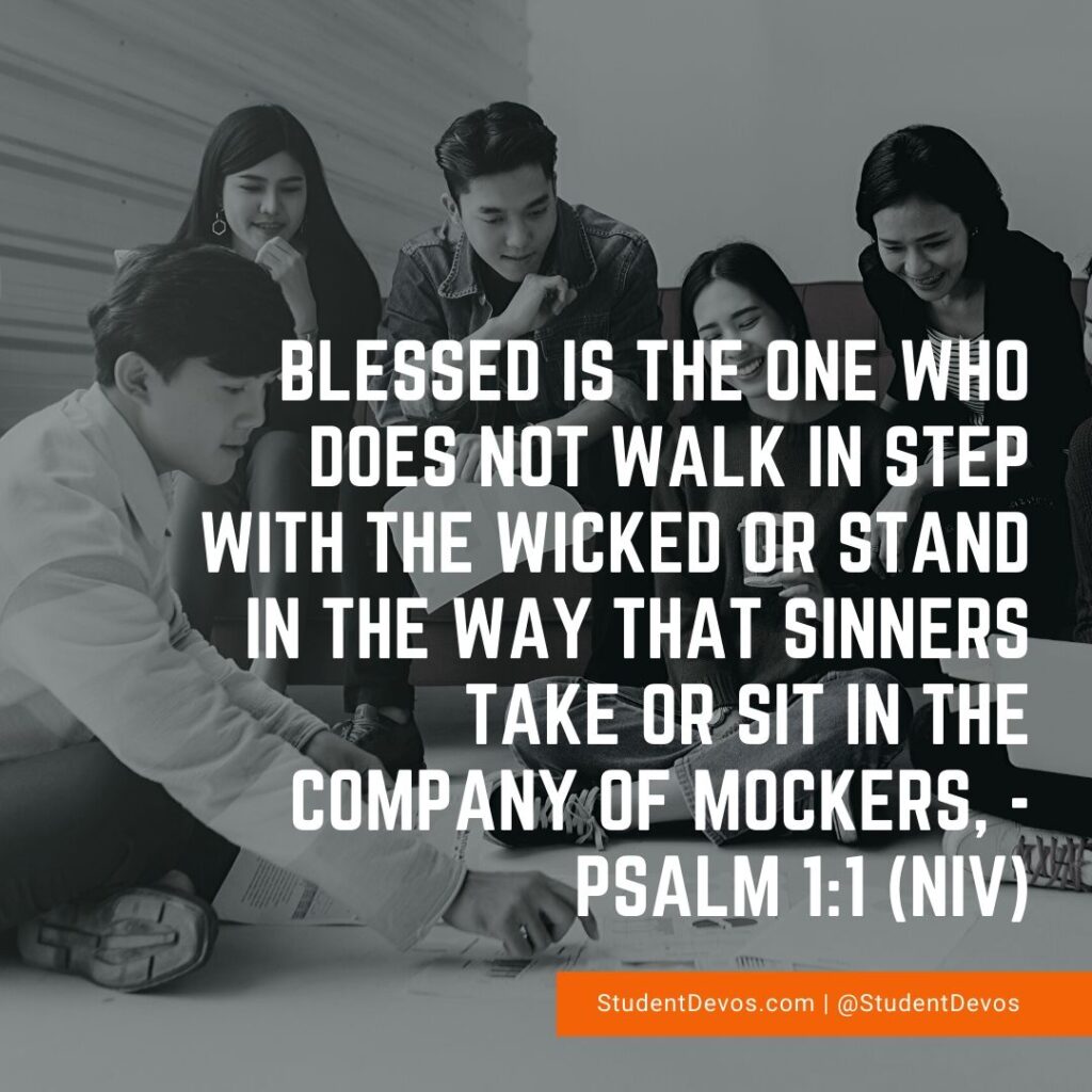 Daily Bible Verse and Devotion – Psalm 1:1