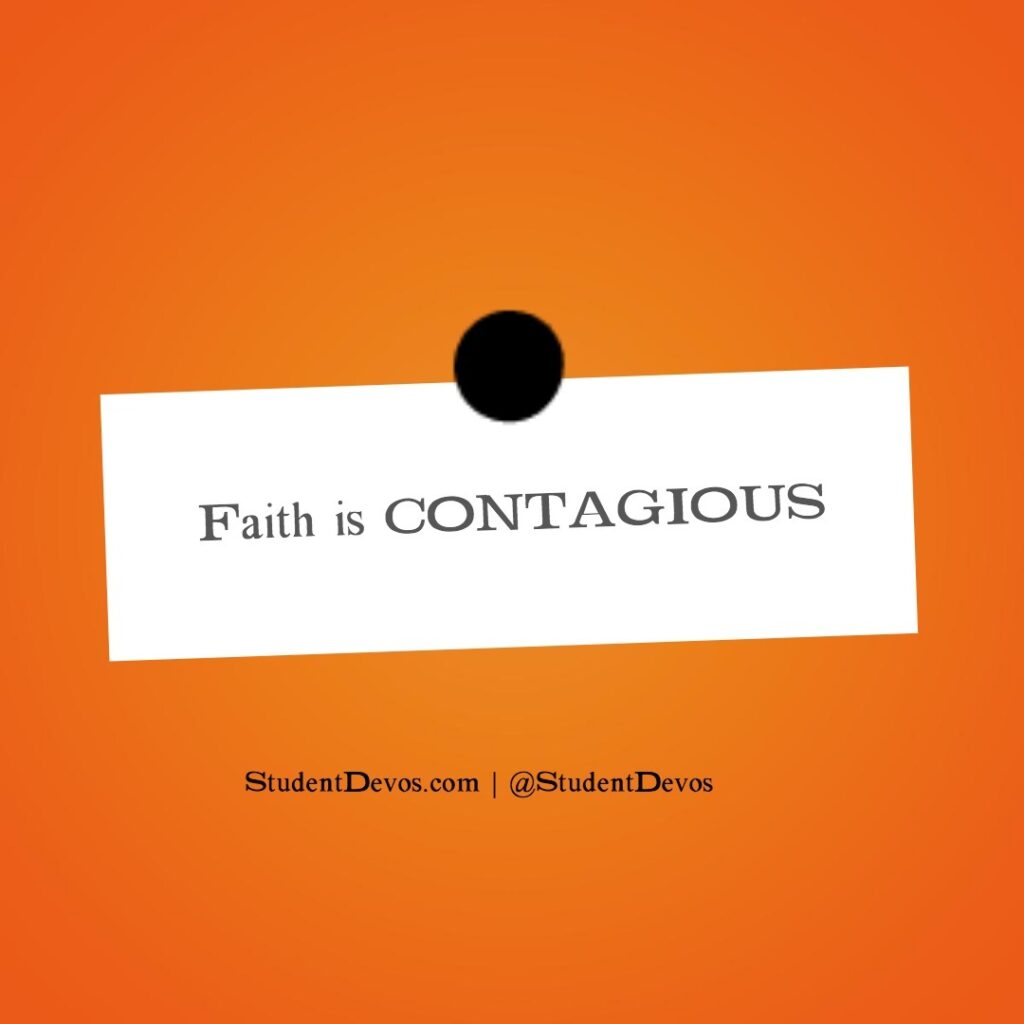 Is Faith Really Contagious?