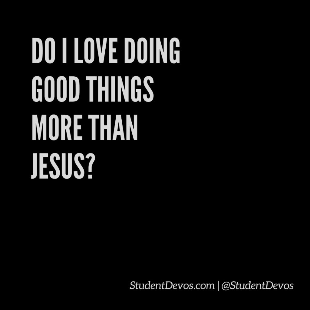 Daily Bible Verse and Devotion – Matthew 23:5