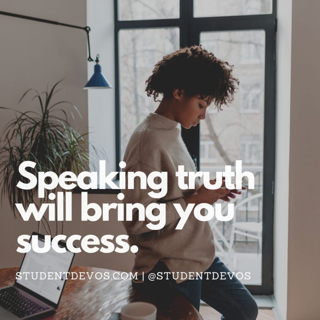 Daily Devotion and Bible Verse – Proverbs 8:7