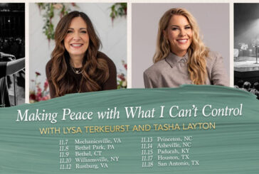Lysa TerKeurst Announces Fall 2026 Making Peace With What I Can't Control Tour Featuring Special Guest Tasha Layton