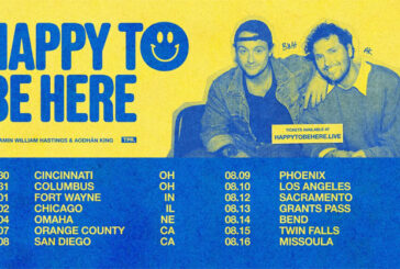 Benjamin William Hastings and Aodh�n King Announce Co-Headlining Happy To Be Here Tour