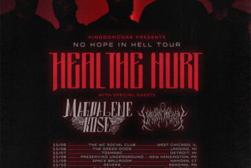 Heal The Hurt Announces First-Ever Headlining Tour, The No Hope In Hell Tour