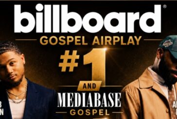 Anthony Evans and Kaleb Carson Celebrate the No. 1 Gospel Song in the Country -- NewReleaseToday