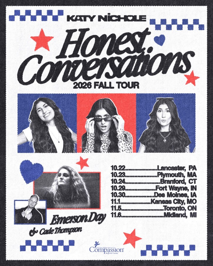 Katy Nichole Announces 'Honest Conversations' Fall Tour, Signs WME Christian Media Group For Exclusive Booking