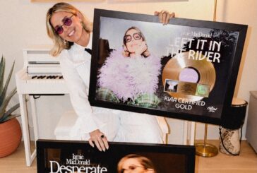 Jamie MacDonald Earns First RIAA Gold Certifications for Hit Songs 'Left It in the River' and 'Desperate'